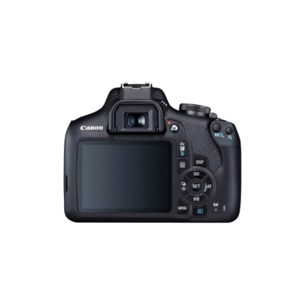 Canon EOS 2000D DSLR Camera and EF-S 18-55 mm f/3.5-5.6 is II Lens, (Black)