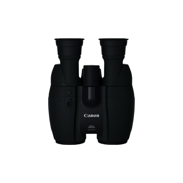 f Canon 12x32 IS Binoculars - Black - Image 1