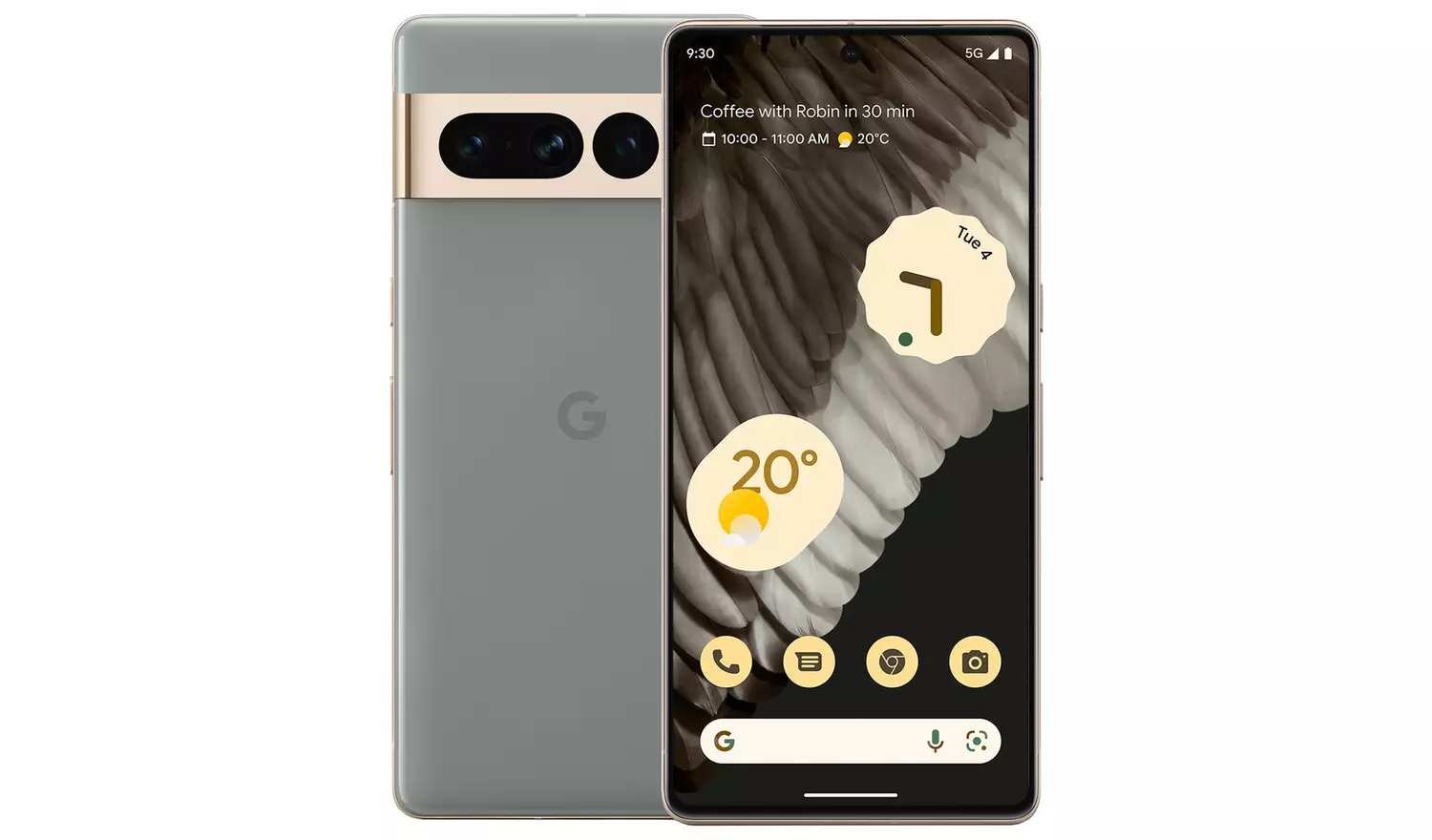 pixel 7 1 Google Pixel 7 Pro 5G Android Phone (128GB+12GB, Hazel) - Image 1