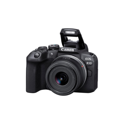Canon EOS R10 Mirrorless Camera with 18-45mm Lens