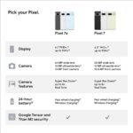 Google Pixel 7A 5G 128GB 8GB RAM 24-Hour Battery - Factory Unlocked for All Carriers - Global Version - Sea - Image 13