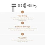 Dyson Supersonic hair dryer (Nickel/Copper) – Brand New - Image 3